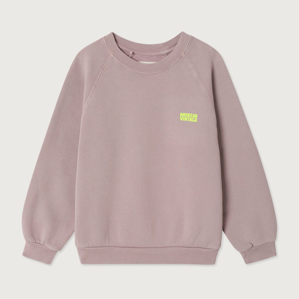 American Vintage Sweatshirt Izubird, Prunelle Vintage