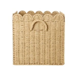 Rice Großer Aufbewahrungskorb faltbar, nature