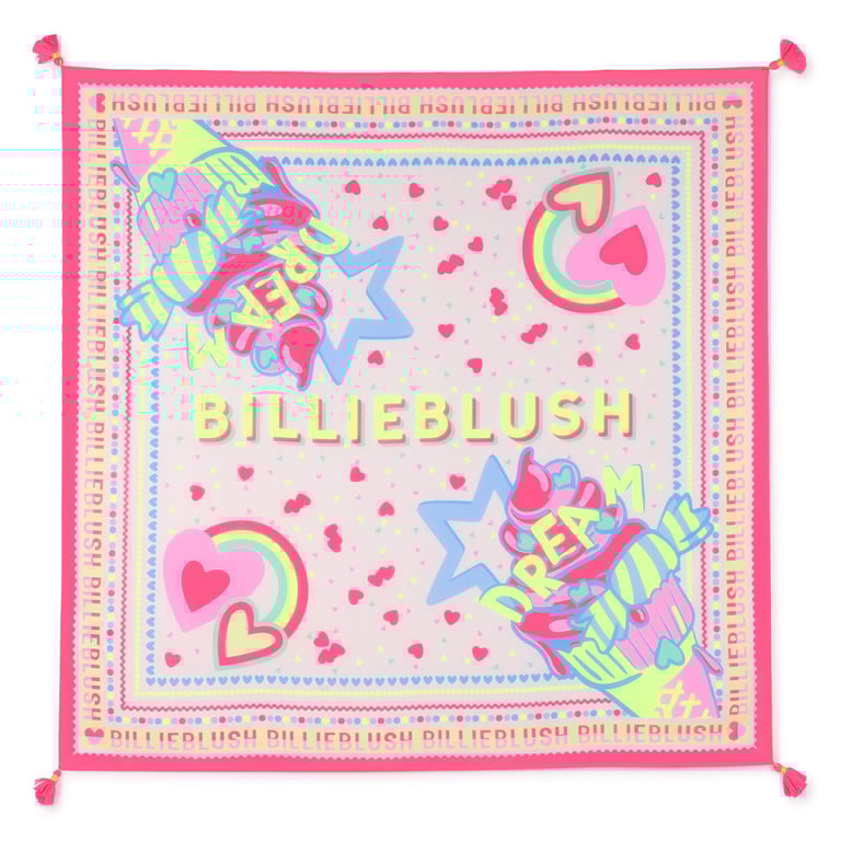 Billieblush Tuch Allover-Print, pink
