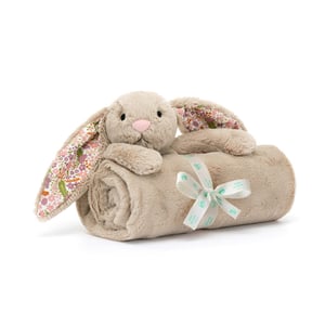 Jellycat Decke Blossom Beige Bunny Petal Blankie