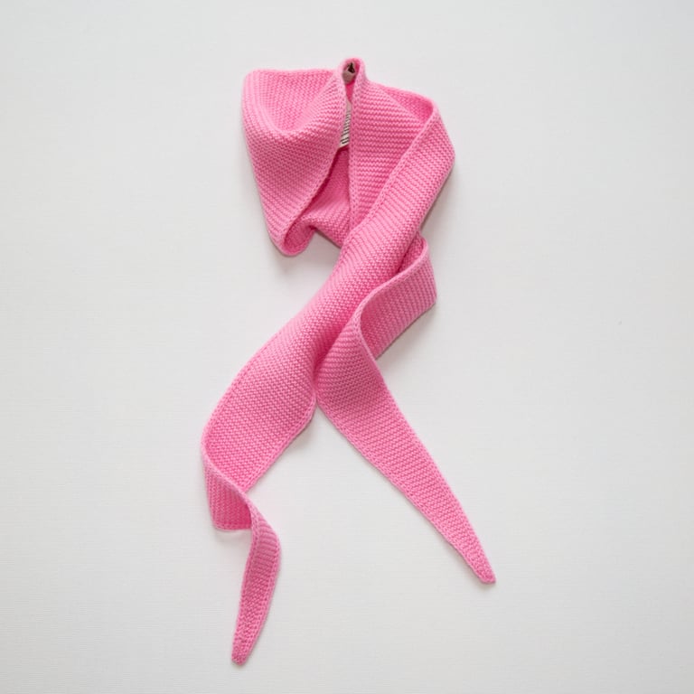 Papa Lobster Schal Molie Damen, rosa 1