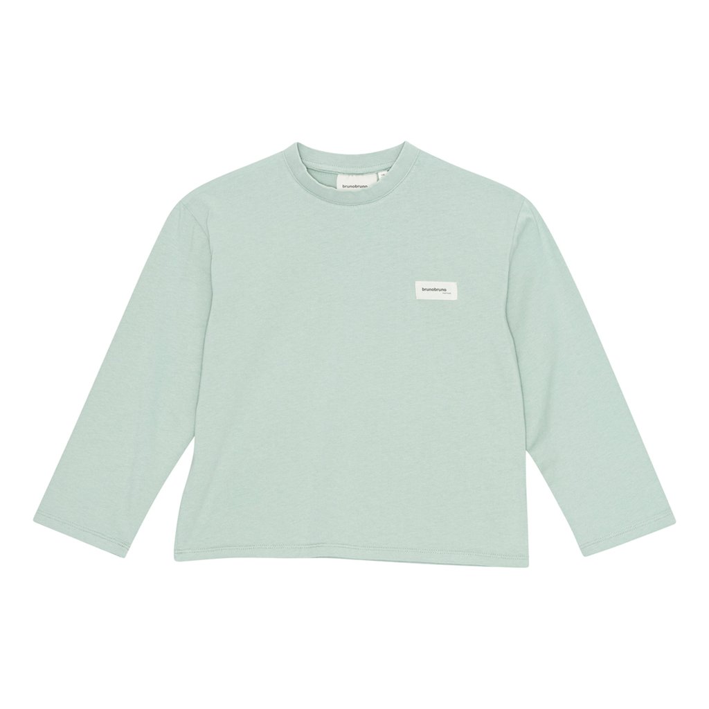 Brunobruno nation Langarm-Shirt Nelson, Aqua Gray