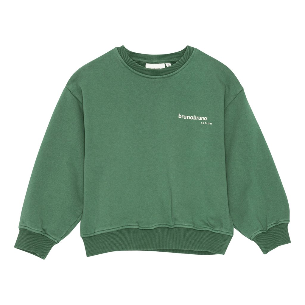 Brunobruno nation Sweatshirt Norah, Myrtle Green