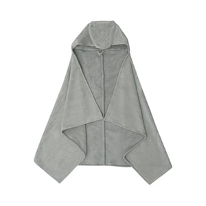 Leevje Kapuzenhandtuch Crocodile, Soft Green