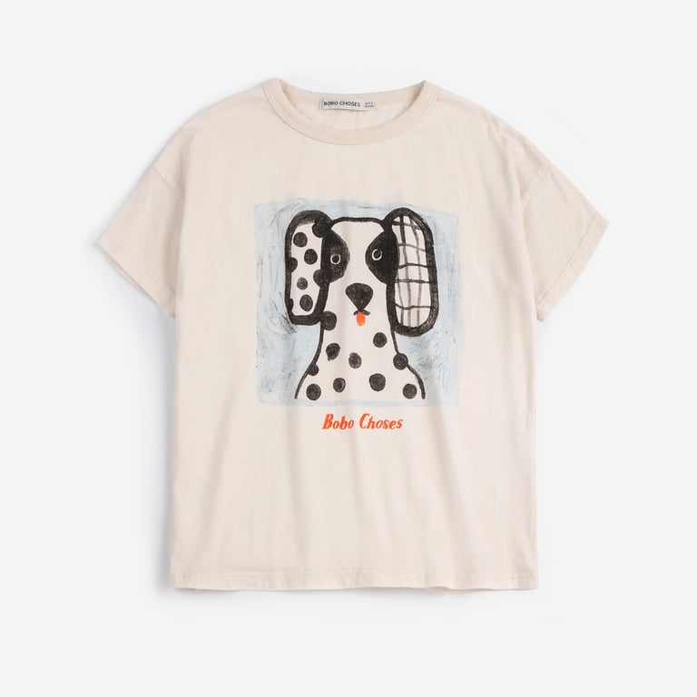 Bobo Choses T-Shirt Van Dog, white