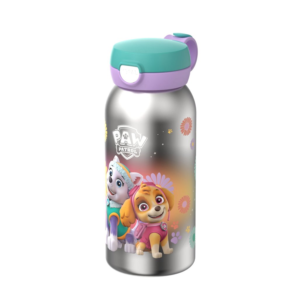 Mepal Thermoflasche Campus mit Klappdeckel 500 ml, Paw Patrol Girls
