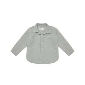 Leevje Musselin Shirt, soft green