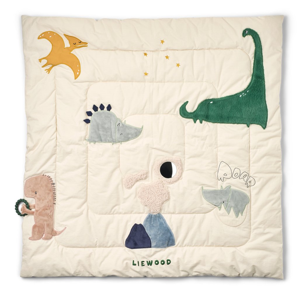 Liewood Activity Decke Bernet Dino Plush, Dino roar/ Sandy
