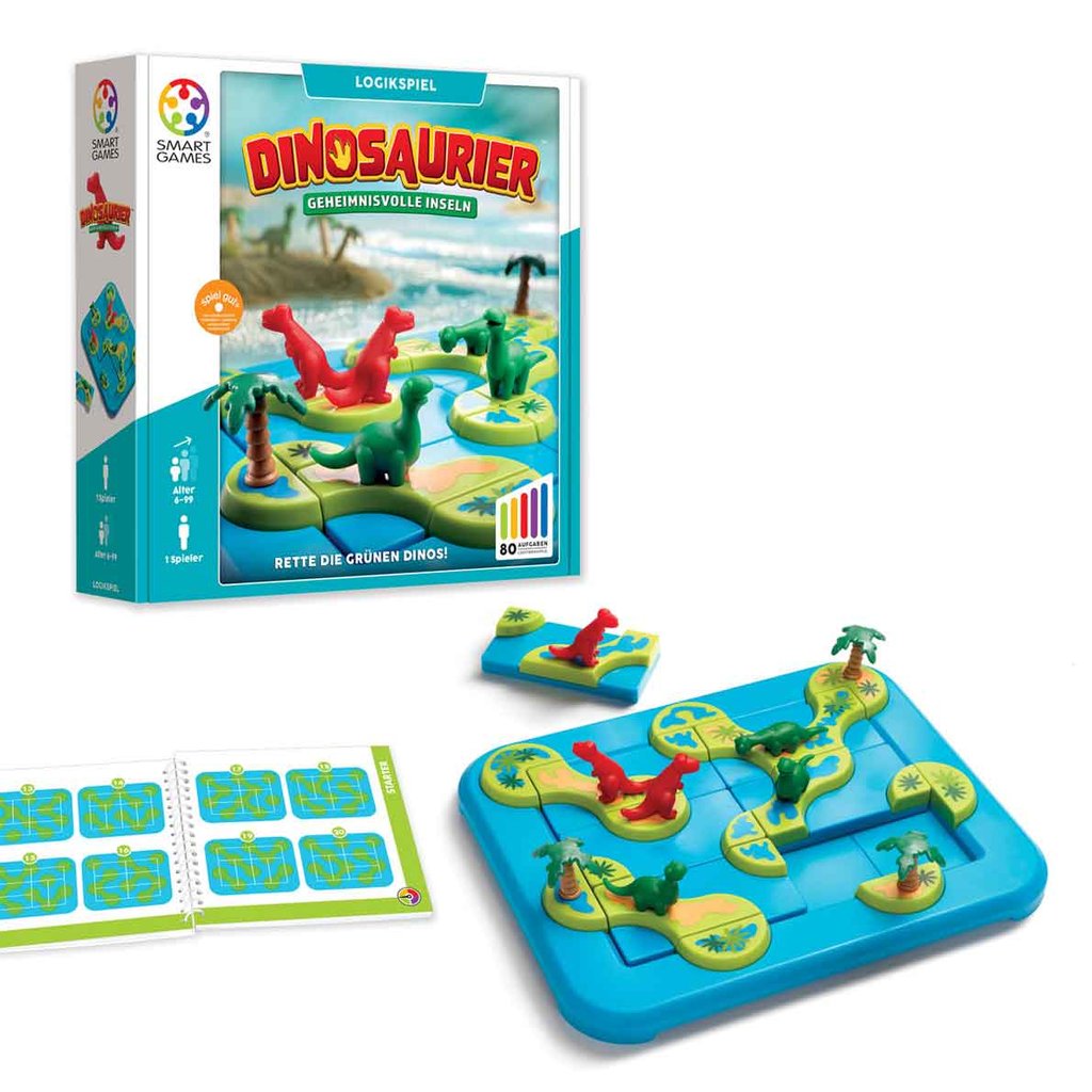 Smart SmartGames Dinosaurier - Geheimnisvolle Inseln