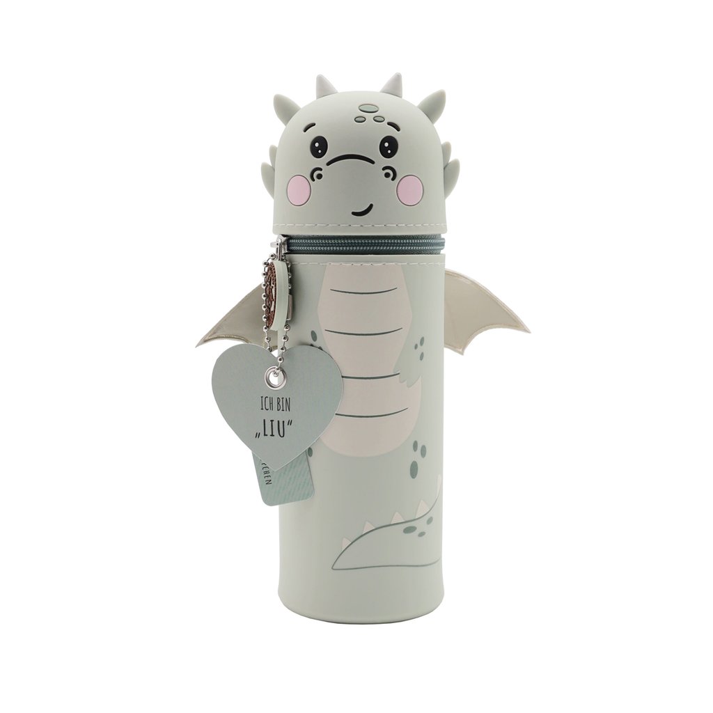 Lulubug Silikon Federmäppchen Drache Liu