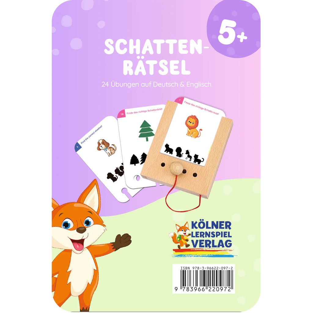 Kölner Lernspielverlag Schattenrätsel (5 Jahre+)