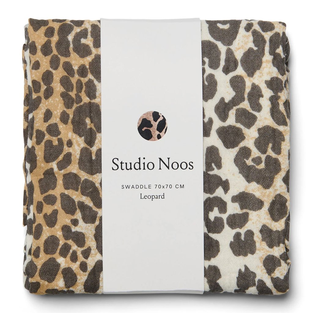 Studio Noos Swaddle Leopard (70 x 70 cm)