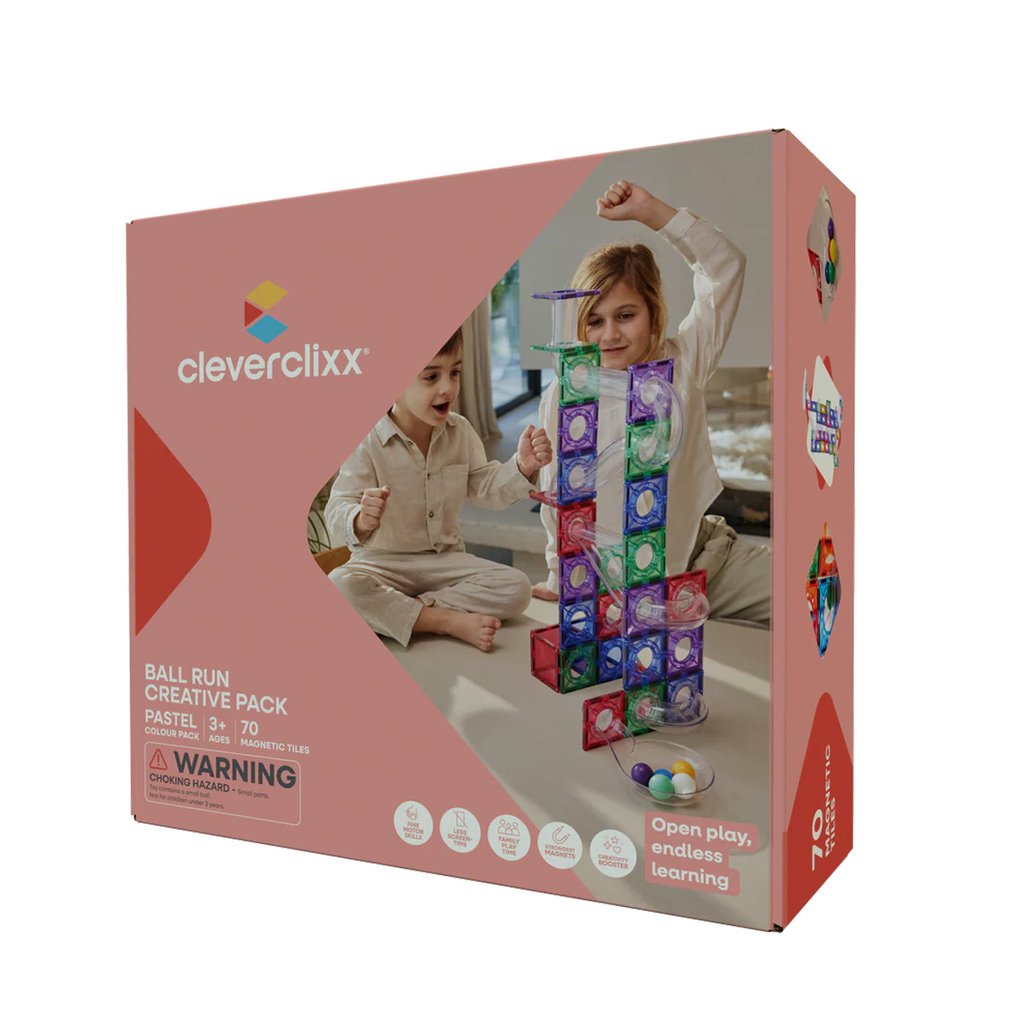 Cleverclixx Ball Run Creative Pack Pastel (70 Teile)
