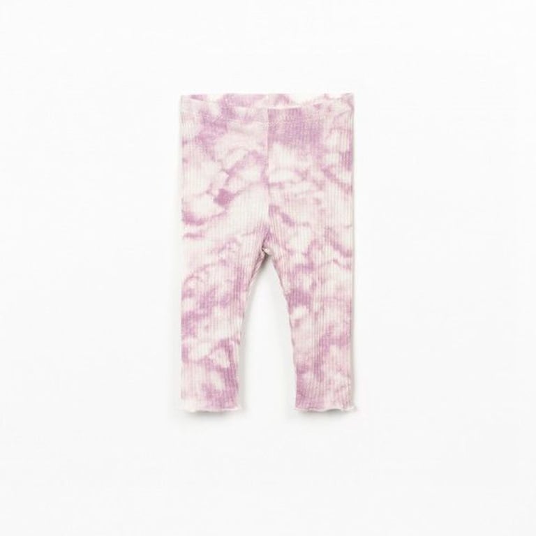 Play up Printed RIB Flamé Leggings, Tie Dye Sculpture