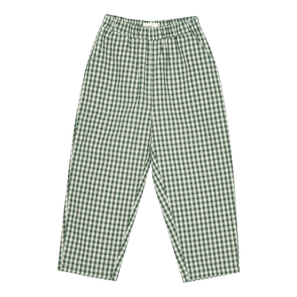 Brunobruno nation Hose Dora Check, Myrtle Green Check