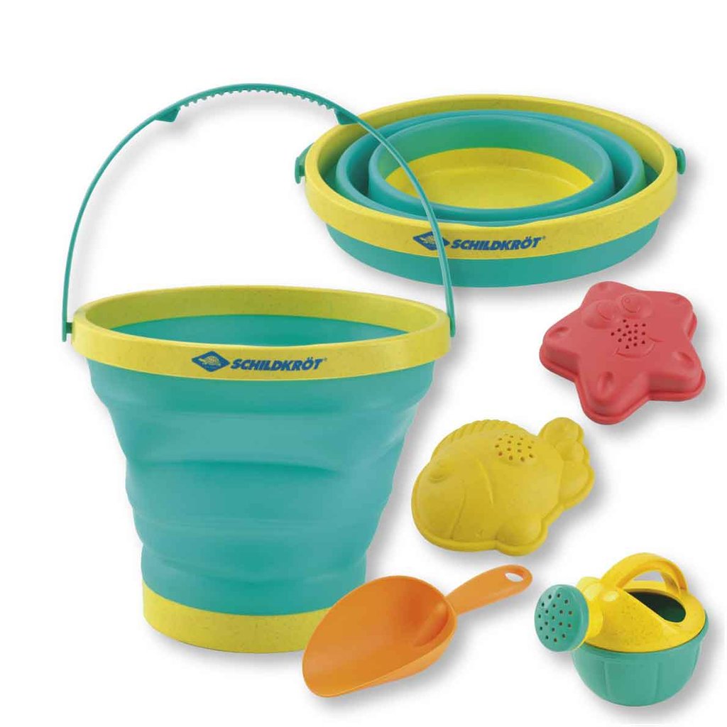 Schildkröt Sand Toys Set „Bucket Crew“