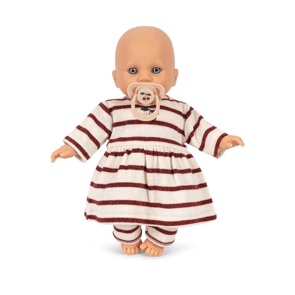Konges Sløjd Baby Puppe Bella, creamy stripe