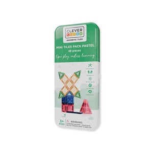 Cleverclixx Mini Tiles Pack Pastellfarben (28 Teile)