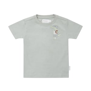 Leevje Unisex T-Shirt Crocodile, soft green