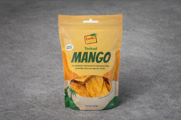 Torkad mango