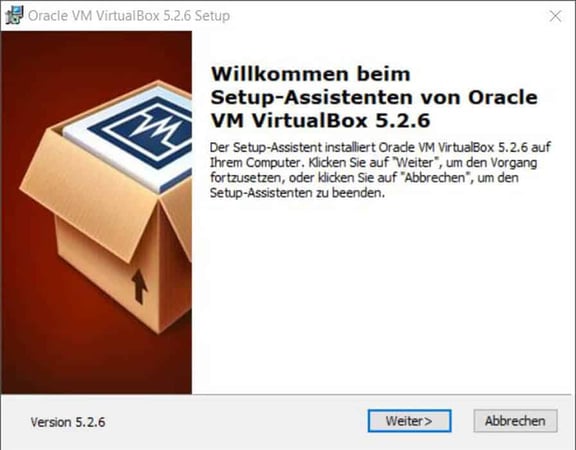 VirtualBox auf Windows 10 installieren