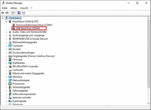 COM-Port Windows-Geraetemanager