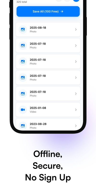 Memport app screenshot 4