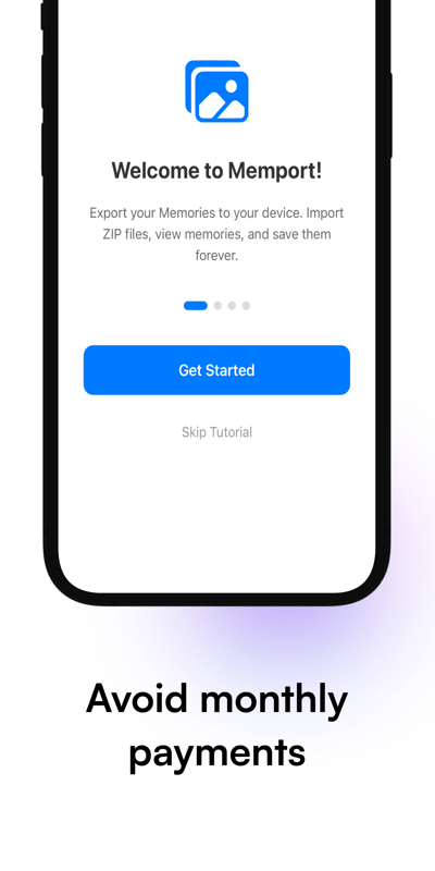 Memport app screenshot 5