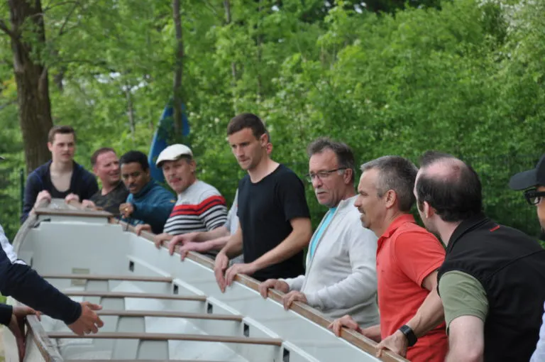 Corrugated cardboard factory