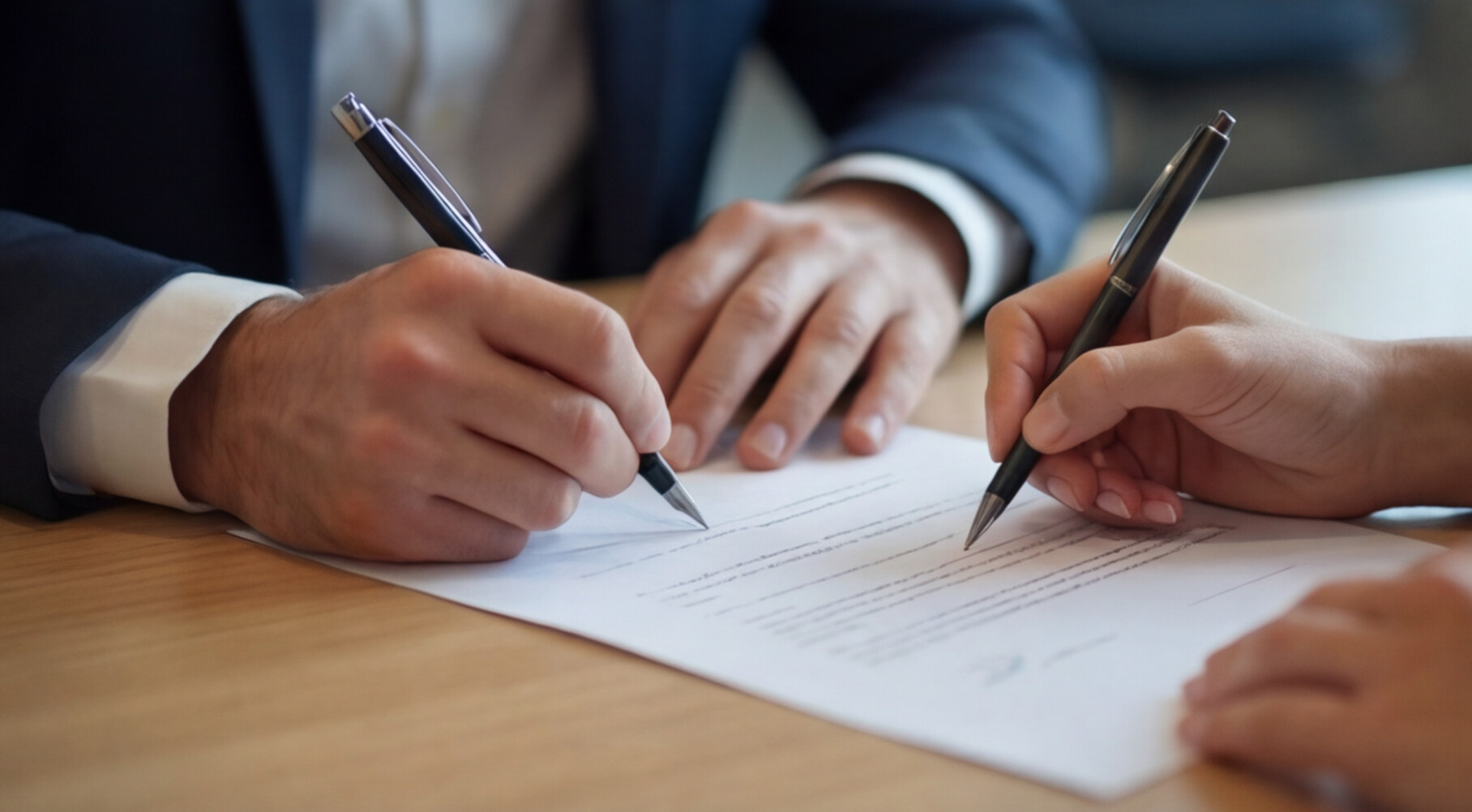 Beratungsgespräch in der Kanzlei