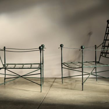 Mario Papperzini for Salterini Adjustable "Amalfi" Lounge Chairs for Salterini, 1960s