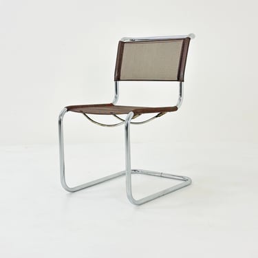 mid century original Thonet B33 desk chair by Marcel Breuer, 1980s 