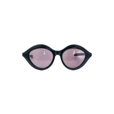 1960s Black Cateye Sunglasses