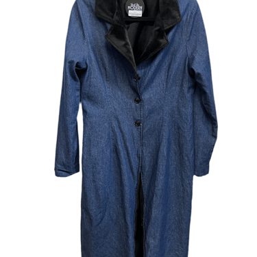 Sense Lined Denim Trench Coat