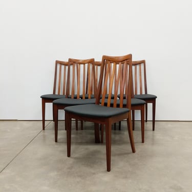 Set of 6 Vintage G Plan Mid Century Modern Teak Dining Chairs 