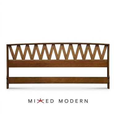 Maple King Headboard by Paul Frankl for Johnson Furniture 