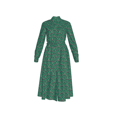 Emerson Dress in Silk in Witching Hour