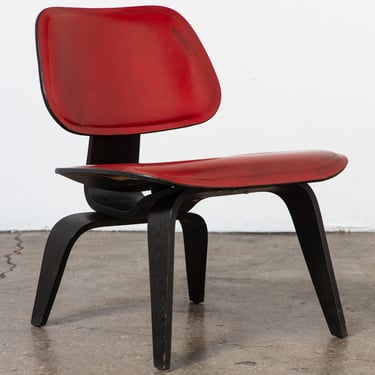 Eames Leather LCW Chair