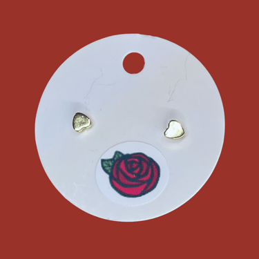 Heart Stud Earrings