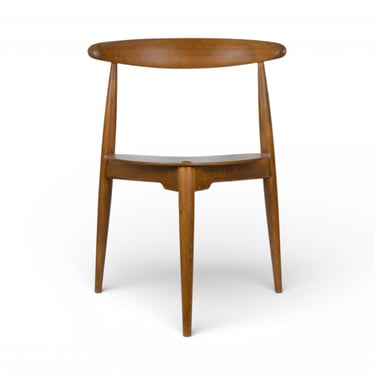 Original Hans Wegner Model FH4103 Heart Chair for Fritz Hansen