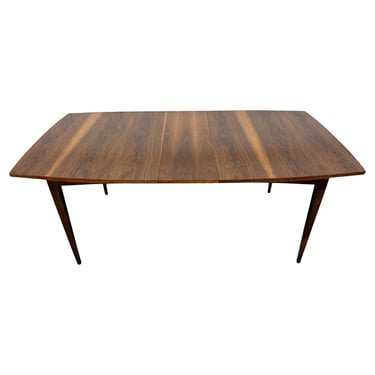 Mid-Century Modern Brasilia Style Walnut Dining Table - Refinished! 