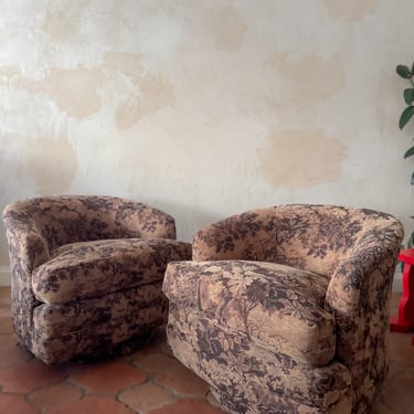 Vintage Swivel Chairs (set of 2)