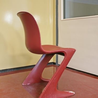 Shipping upgrade for order #3975125932 - Vintage Ernst Moeckl Red Kangaroo Dining Chair West German Space Age Atomic Era Desk Mid Century 