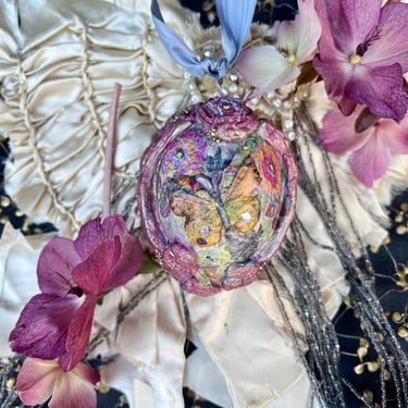 Decoupage Easter Egg, Easter Table Decoration, Decorated Egg, Handmade Egg, Spring, Handmade Egg, Easter, Spring, Boho, Butterflies, Flowers 