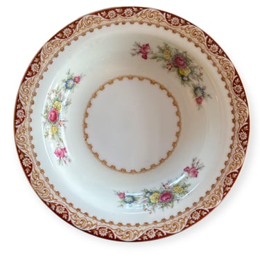 Vintage Sango China fruit/dessert bowl, Midcentury c. 1945-1952, Made In Occupied Japan 