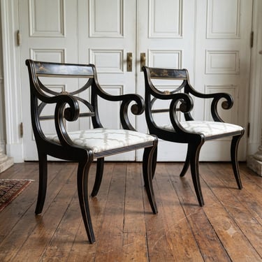 Chinoiserie Arm chairs