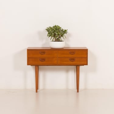 Kai Kristiansen teak dresser or entry chest made by FM in 1962. 