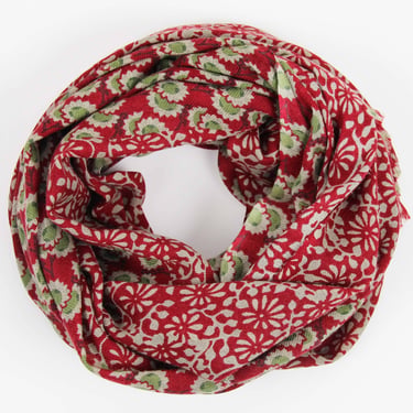Arles Wool Scarf | Red by Les Belles Vagabondes