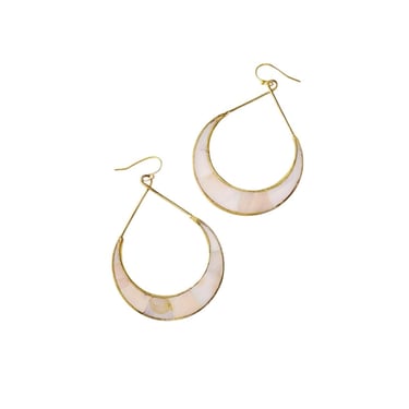 MTBE Crescent Hoop Earrings
