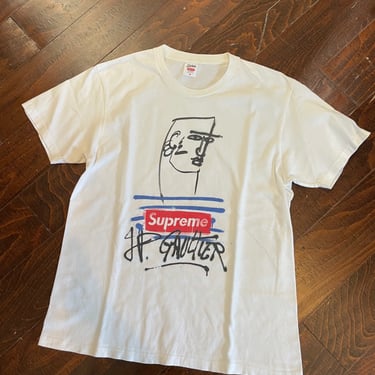 Supreme X Jean Paul Gaultier tee size M